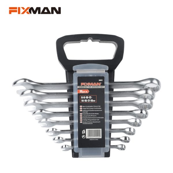 FIXMAN 8pcs Combination Wrench Set B0921