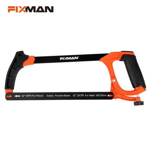 FIXMAN Aluminum Alloy Rubber-Clad Hacksaw K0209