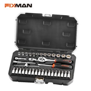 FIXMAN 37pcs 1/4" Dr. Socket Set B2037M