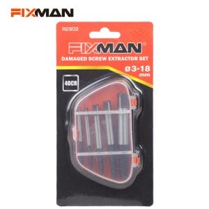 FIXMAN 5pcs Fine Threaded Extractor Set R2802