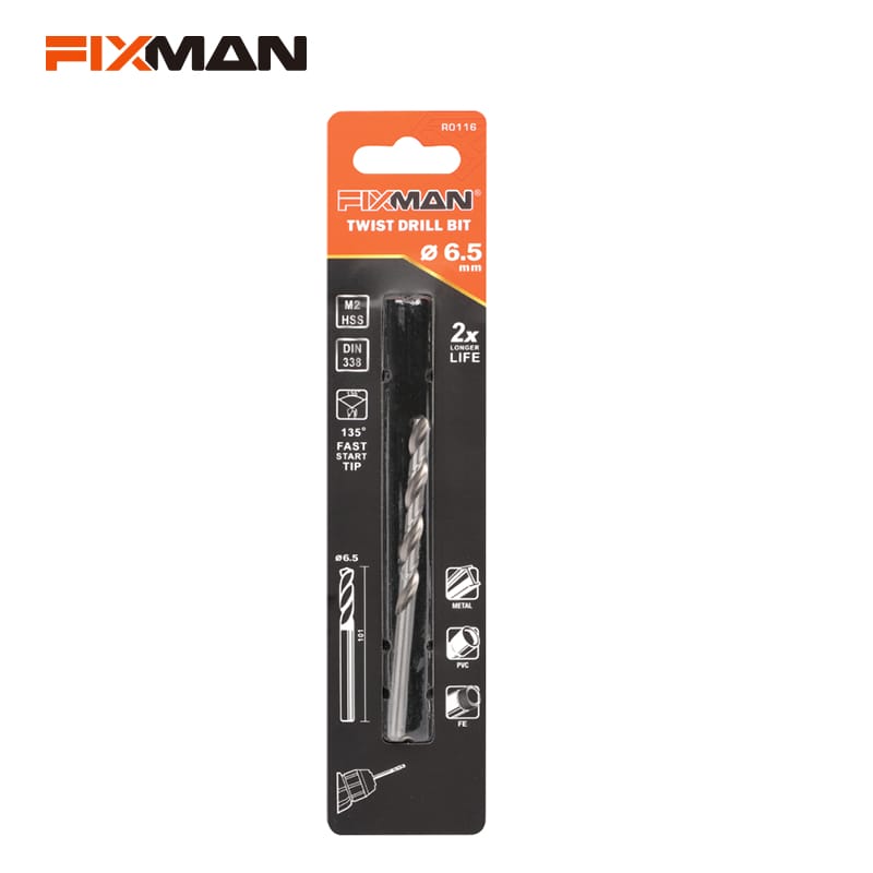 FIXMAN Twist Drill Bit R0105-R0124