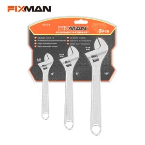 FIXMAN 3pcs Adjustable Wrench set VDE D0121